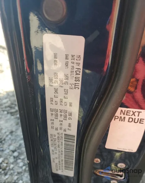 2018 Jeep Compass Limited из США, поврежденный, VIN 3C4NJCCB0JT406575